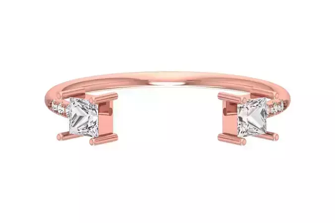 Women Light Weight Band Ring