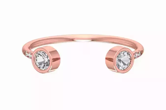 Women Light Weight Band Ring