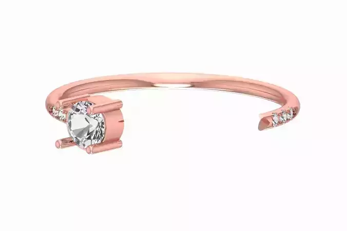 Women Light Weight Band Ring