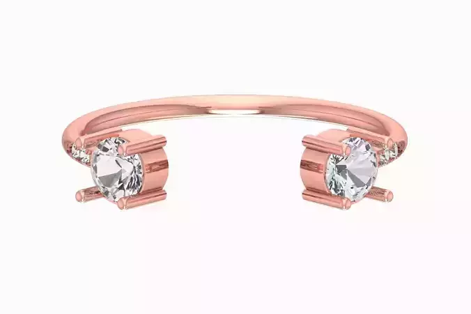 Women Light Weight Band Ring