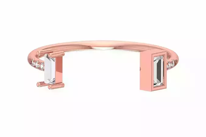 Women Light Weight Band Ring