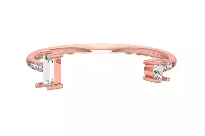 Women Light Weight Band Ring