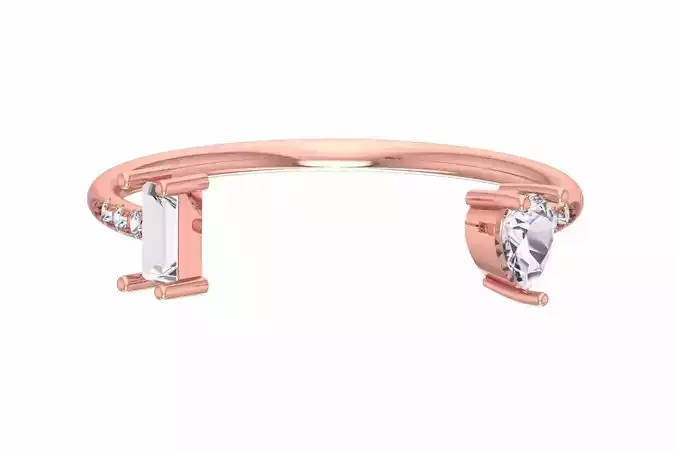 Women Light Weight Band Ring