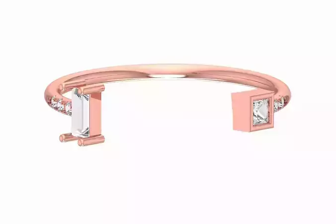 Women Light Weight Band Ring