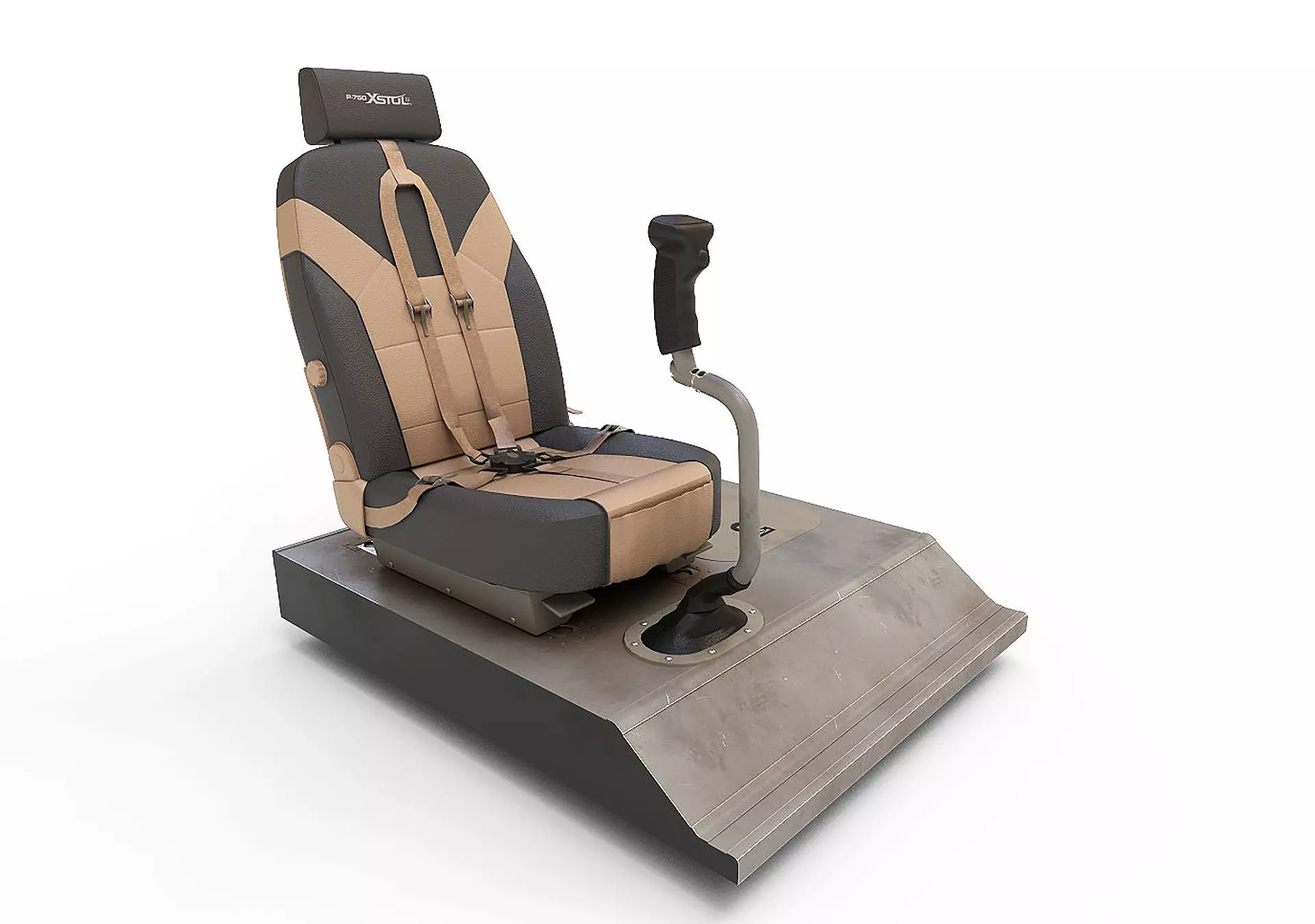 Pilot Seat 3D model_0