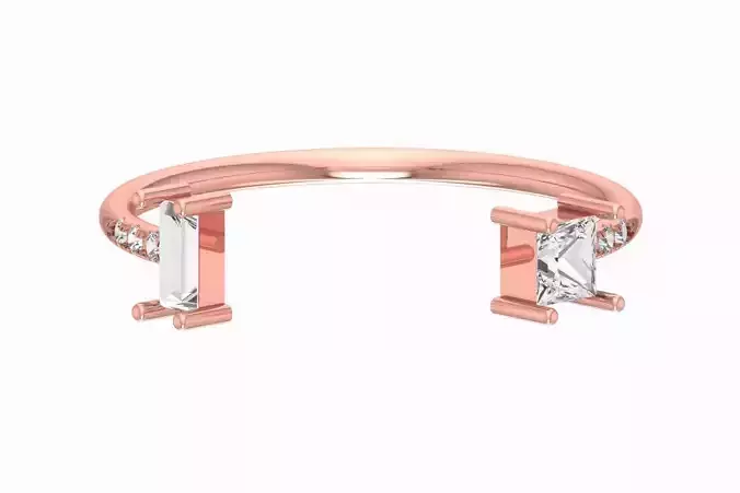 Women Light Weight Band Ring