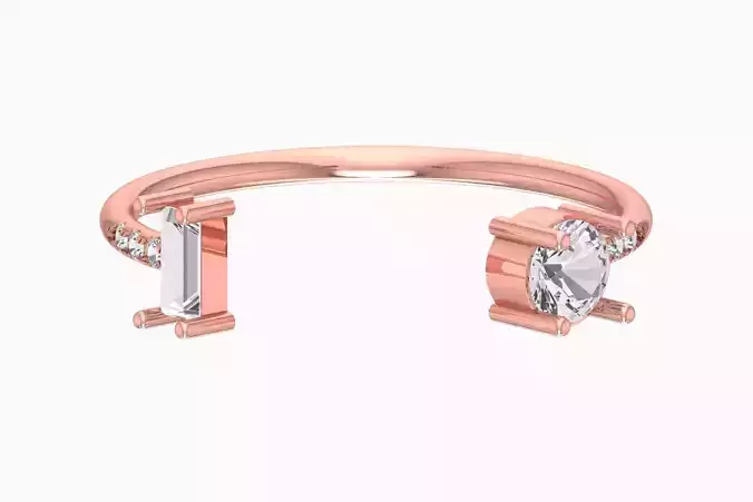 Women Light Weight Band Ring