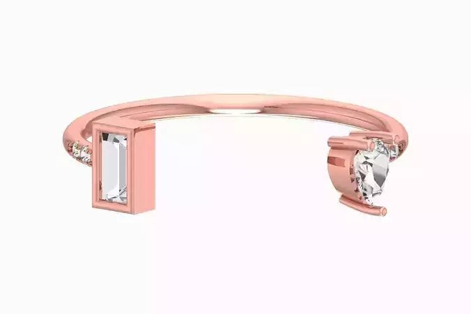 Women Light Weight Band Ring