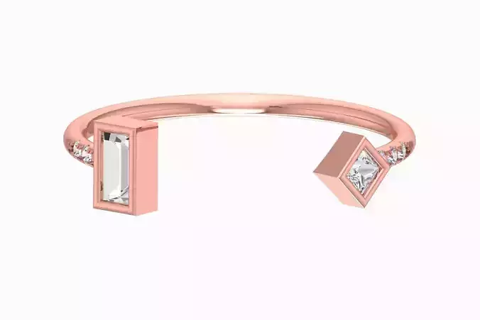 Women Light Weight Band Ring