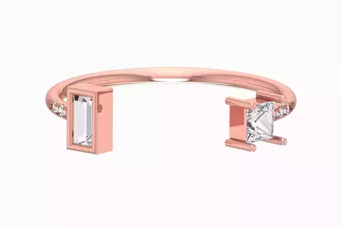 Women Light Weight Band Ring