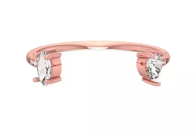 Women Light Weight Band Ring