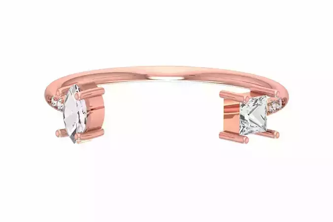 Women Light Weight Band Ring