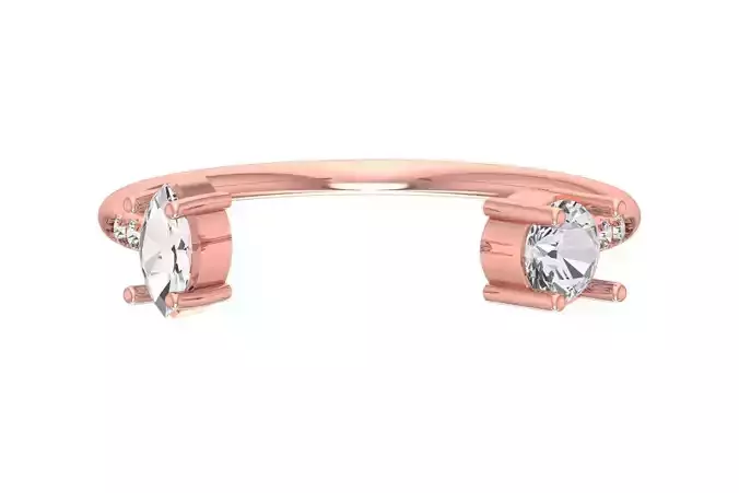 Women Light Weight Band Ring