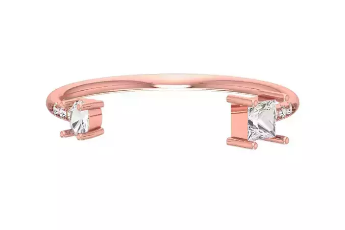 Women Light Weight Band Ring