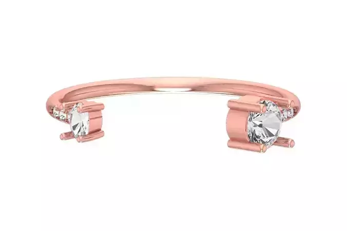 Women Light Weight Band Ring