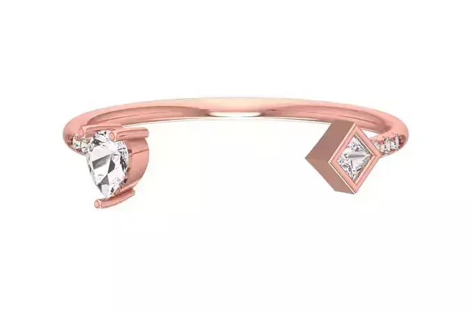 Women Light Weight Band Ring