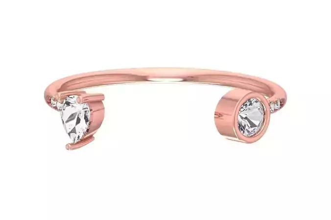 Women Light Weight Band Ring