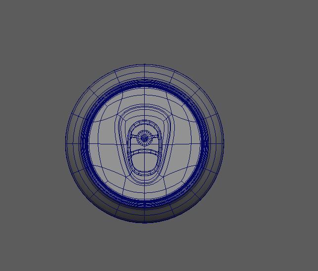 Coors Banquet Beer Low-poly 3D model_13