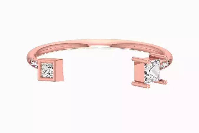 Women Light Weight Band Ring