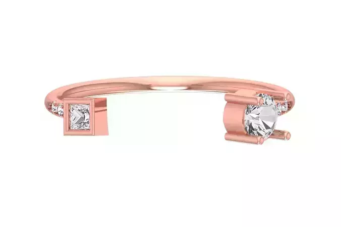 Women Light Weight Band Ring