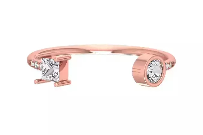 Women Light Weight Band Ring