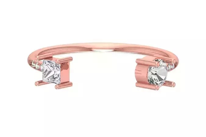 Women Light Weight Band Ring