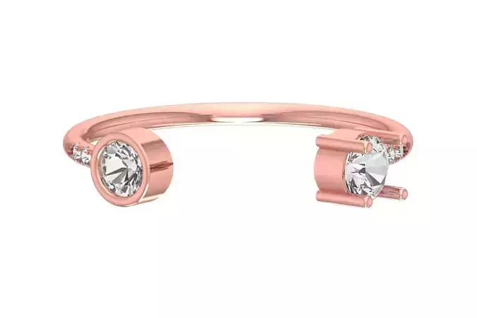 Women Light Weight Band Ring