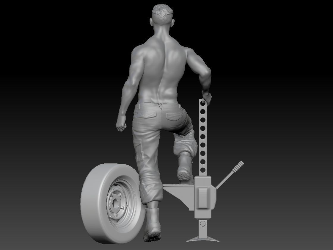 BOY MECHANIC 4 3D print model_3