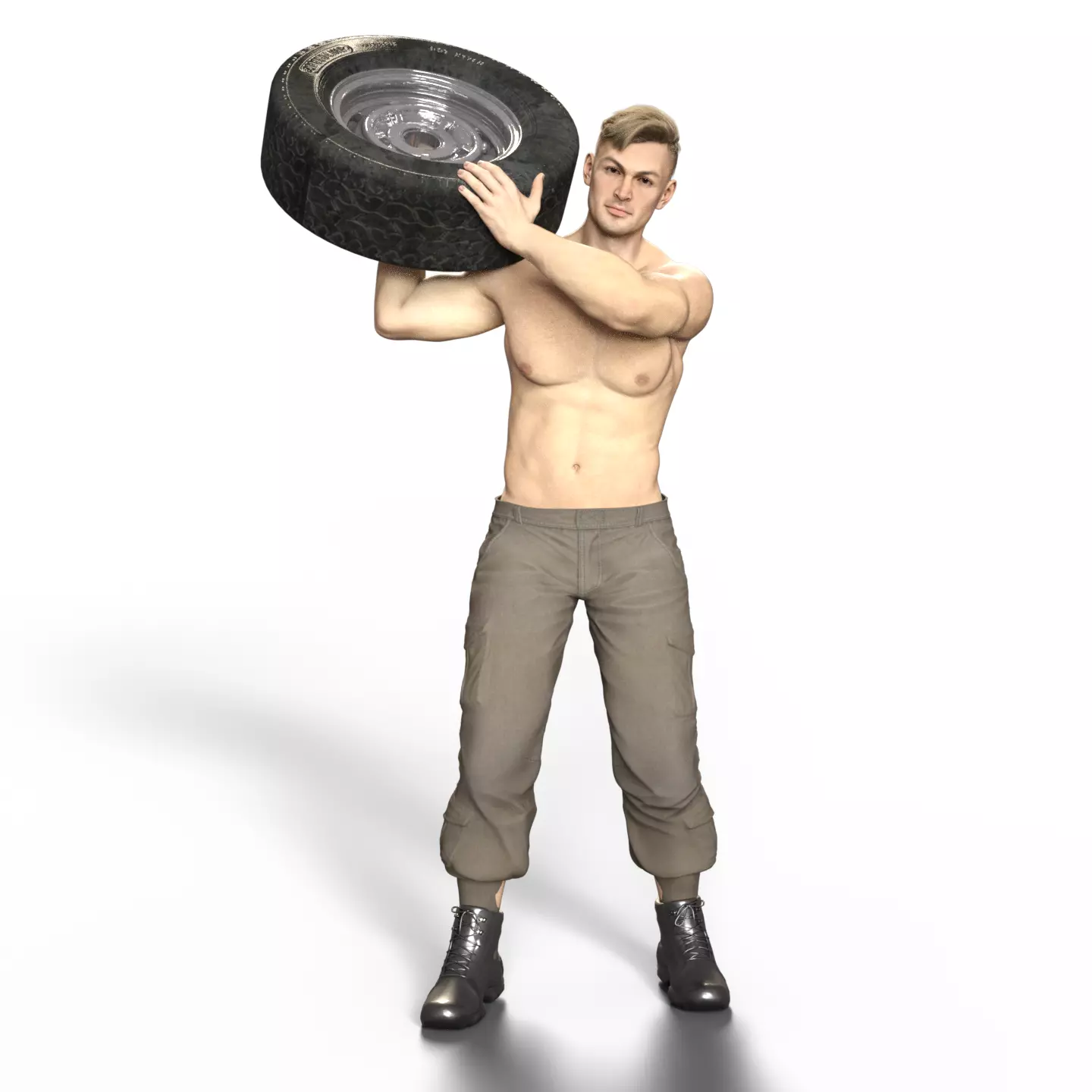 MECHANIC MEN 2 3D model 3D printable | CGTrader