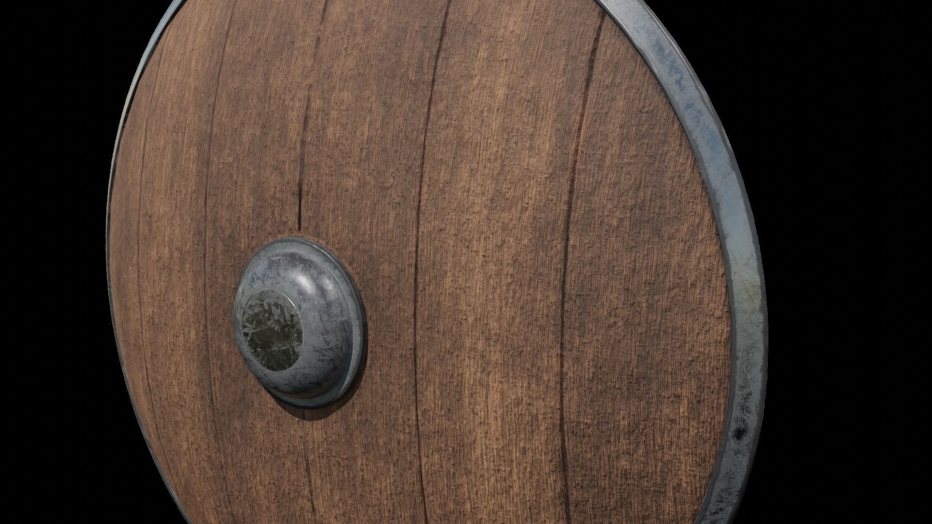 Shield Collection Low-poly 3D model_23