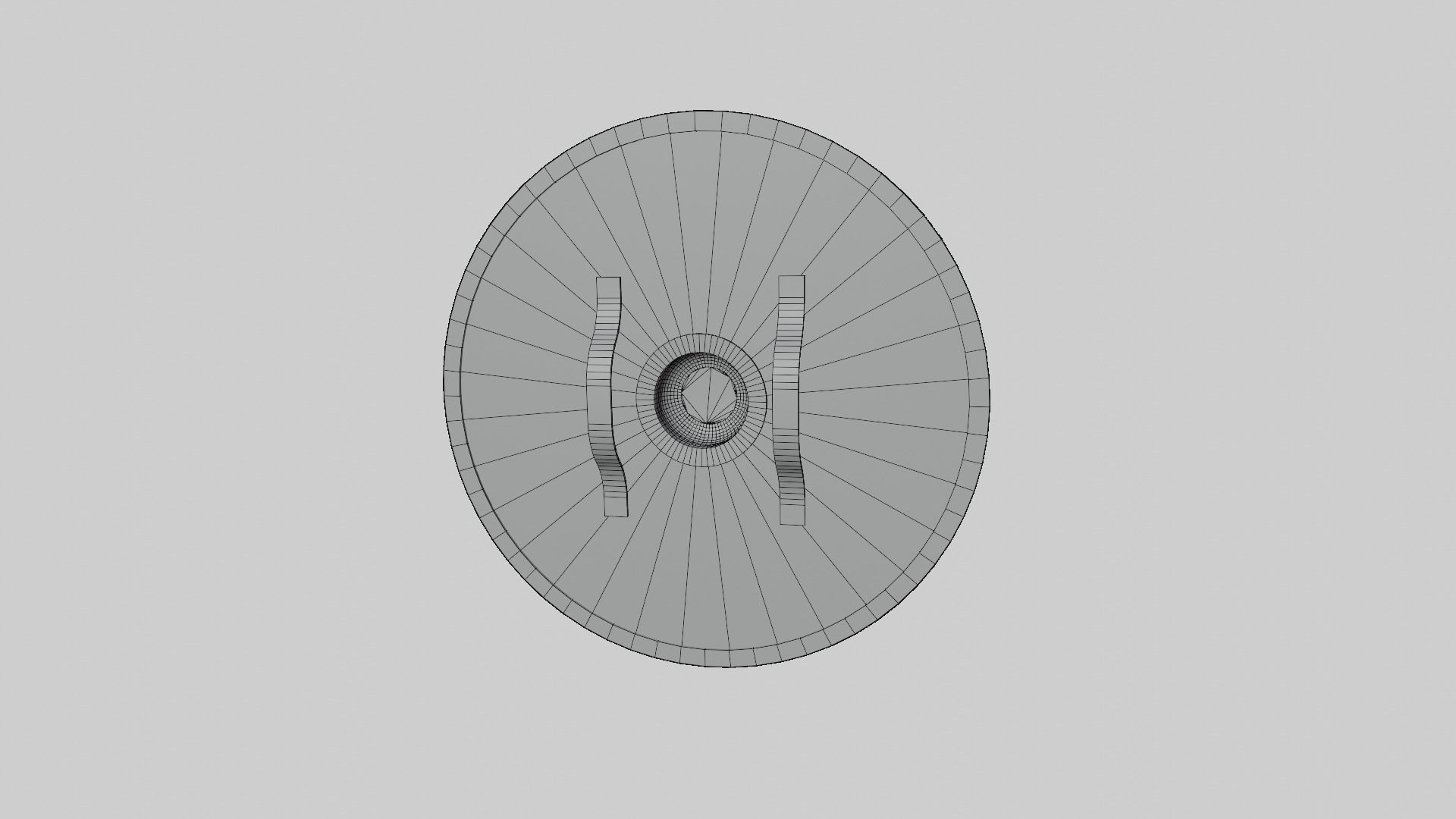 Shield Collection Low-poly 3D model_11