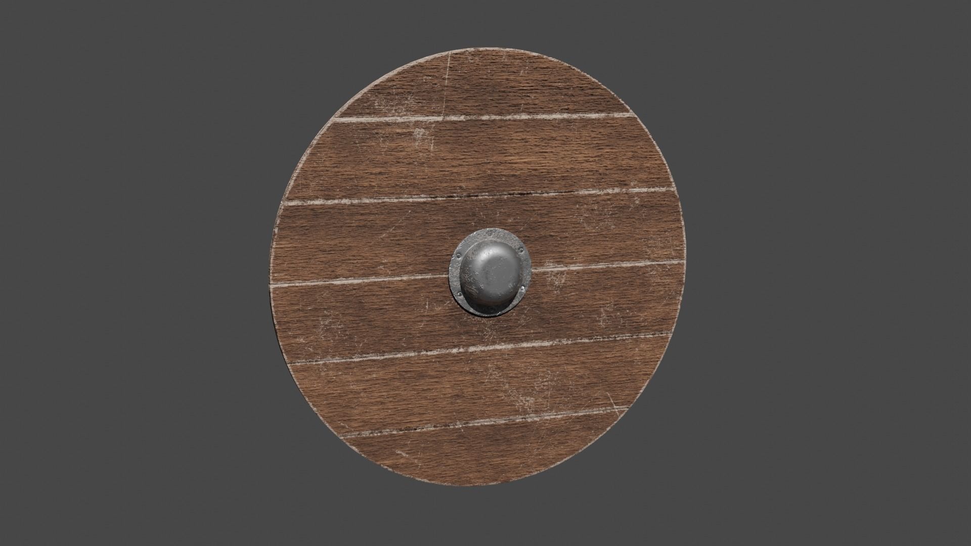 Shield Collection Low-poly 3D model_17