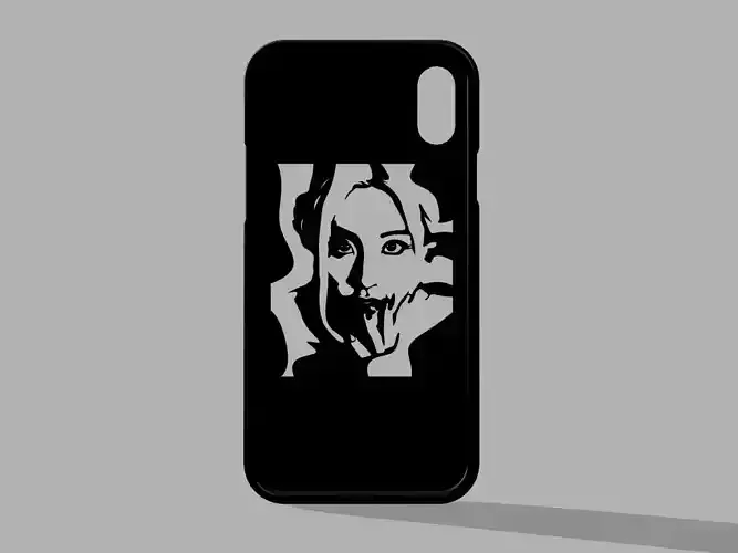iPhone xs case Chaeyoung Twice 3D print model