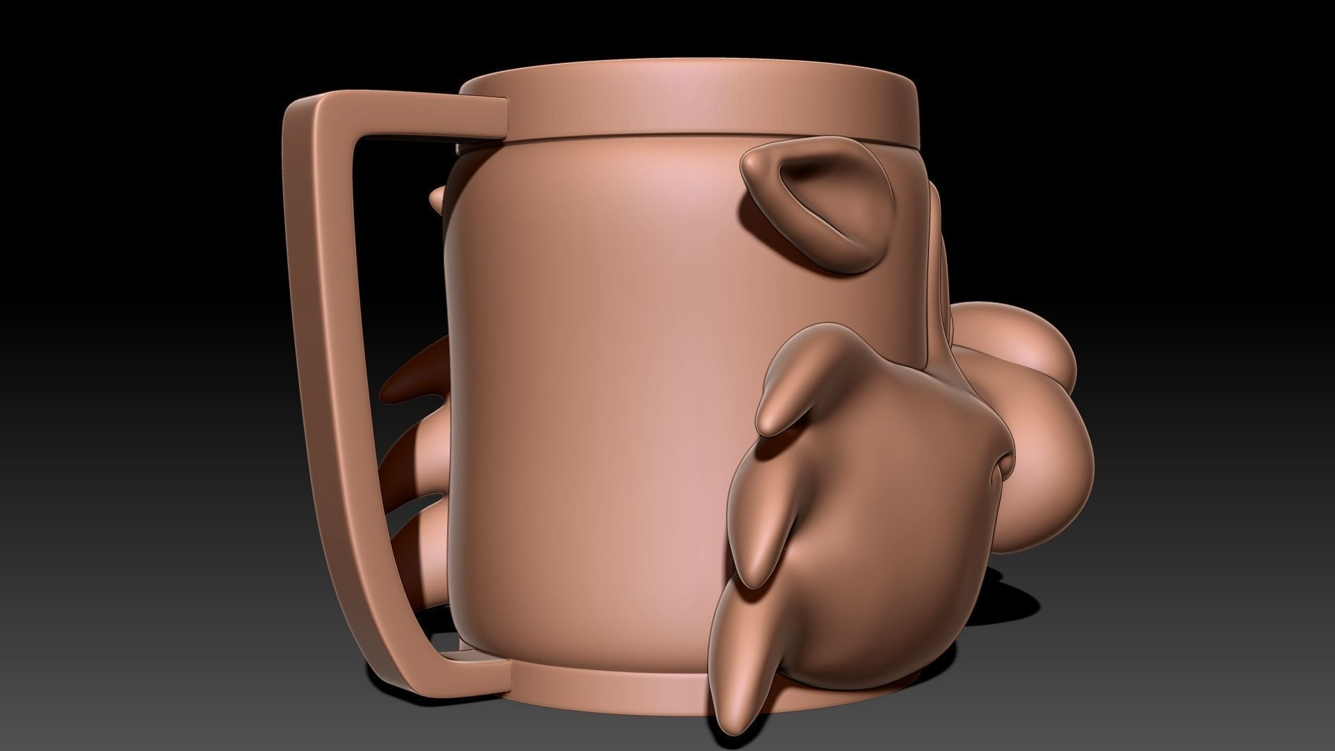 Coffee Mug 3D print model_5