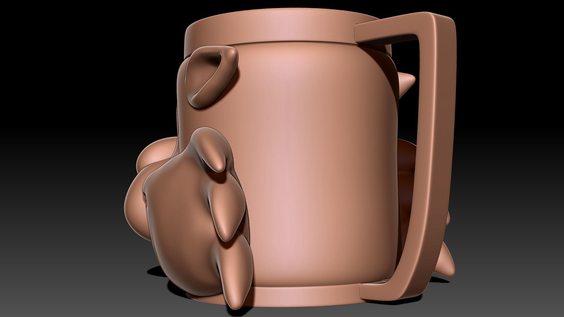 Coffee Mug 3D print model_7