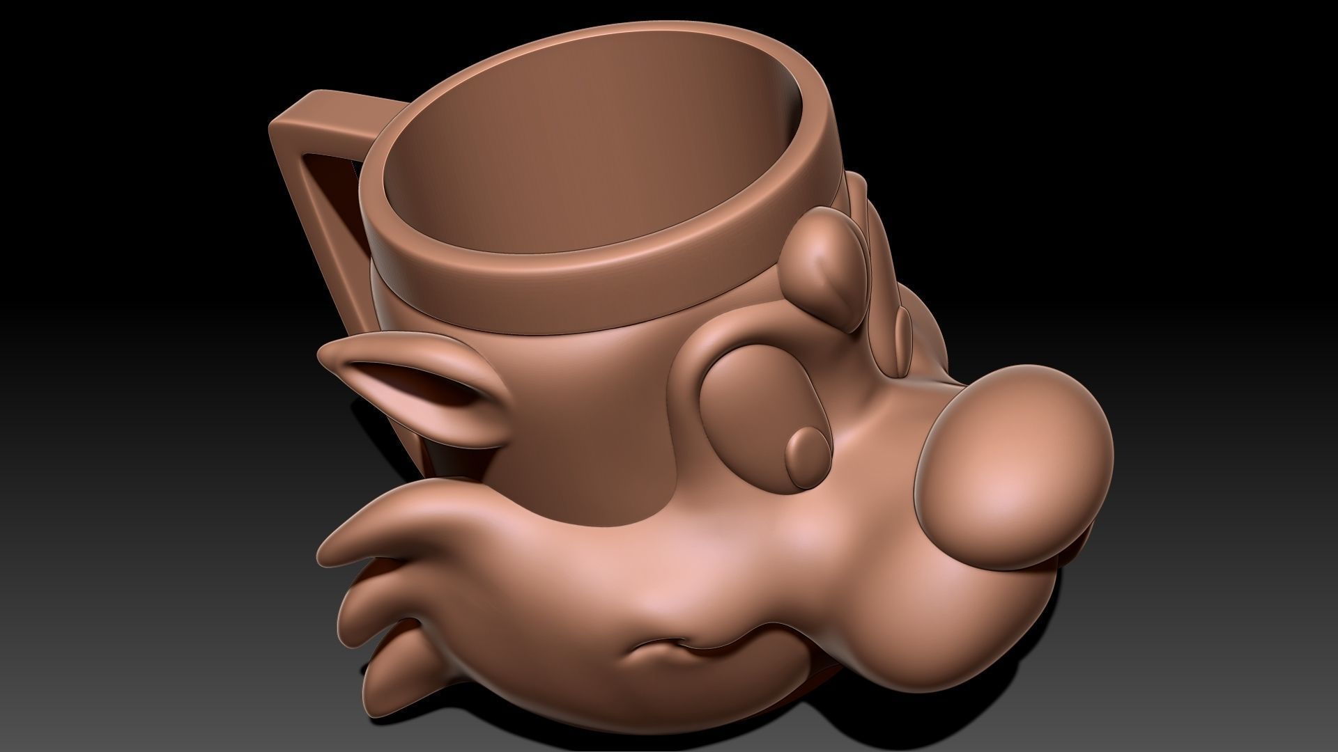 Coffee Mug 3D print model_10