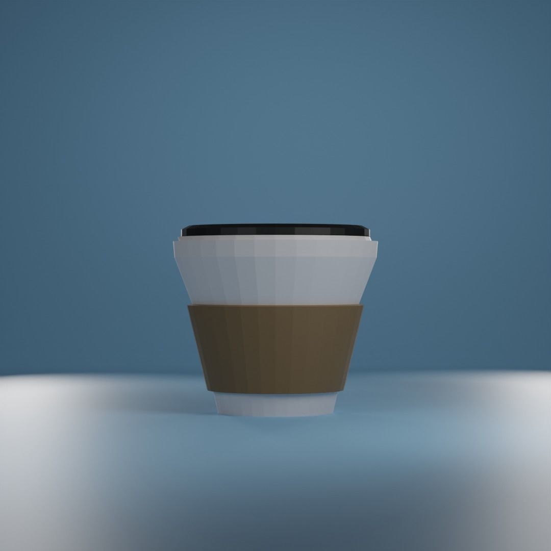  Adstract coffee mug geometry 3D model_2