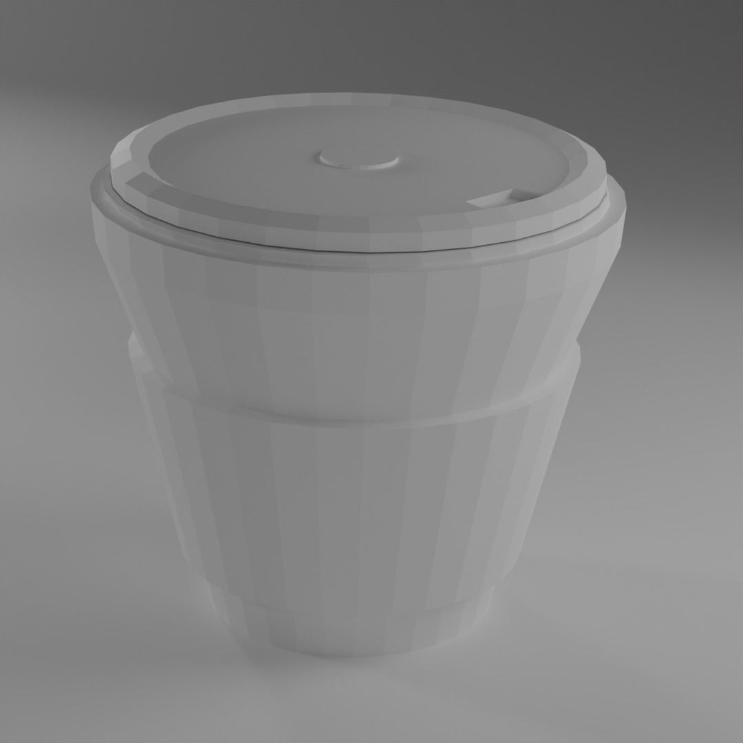  Adstract coffee mug geometry 3D model_1