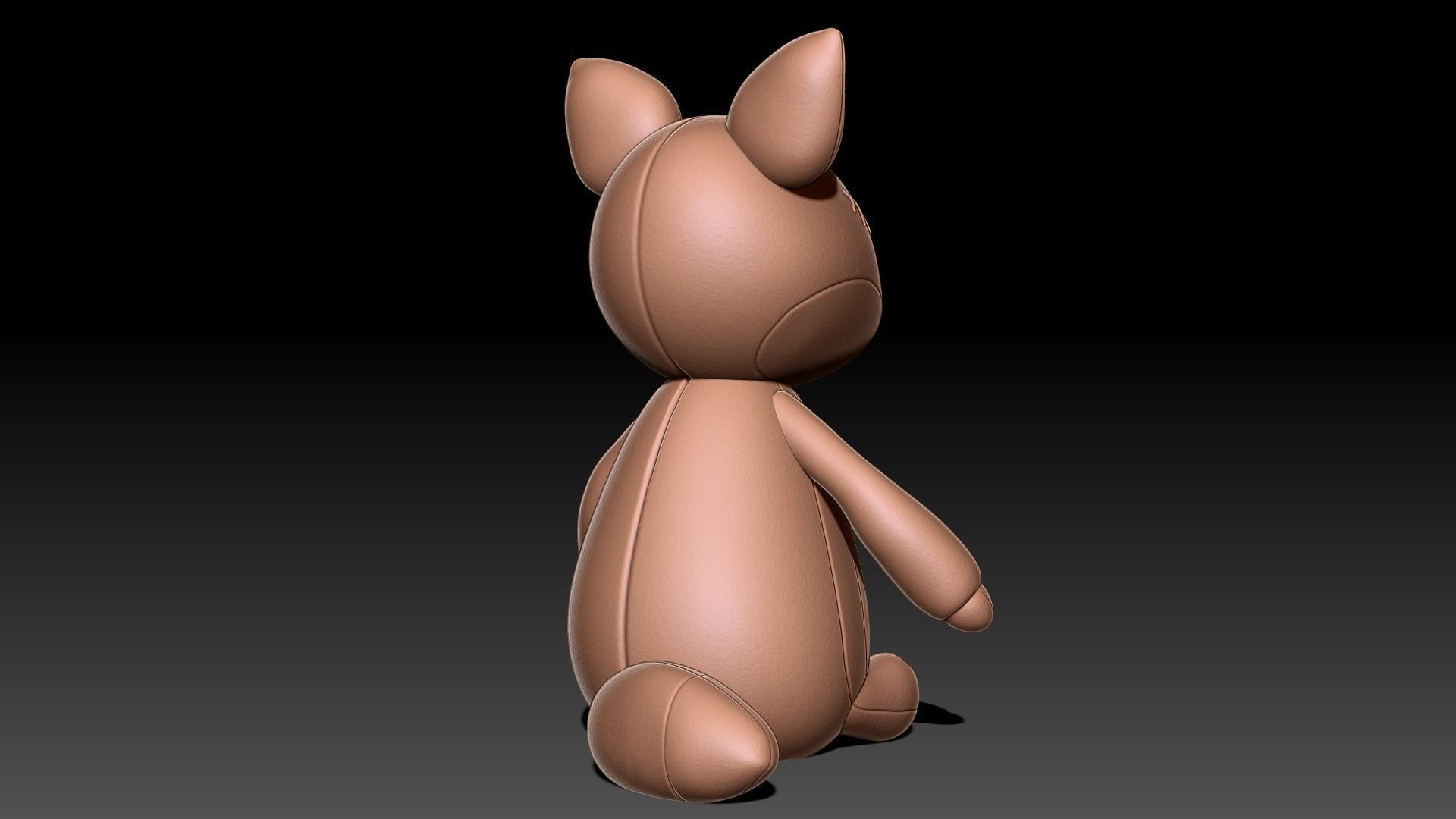 Teddybear toys 3D print model_3