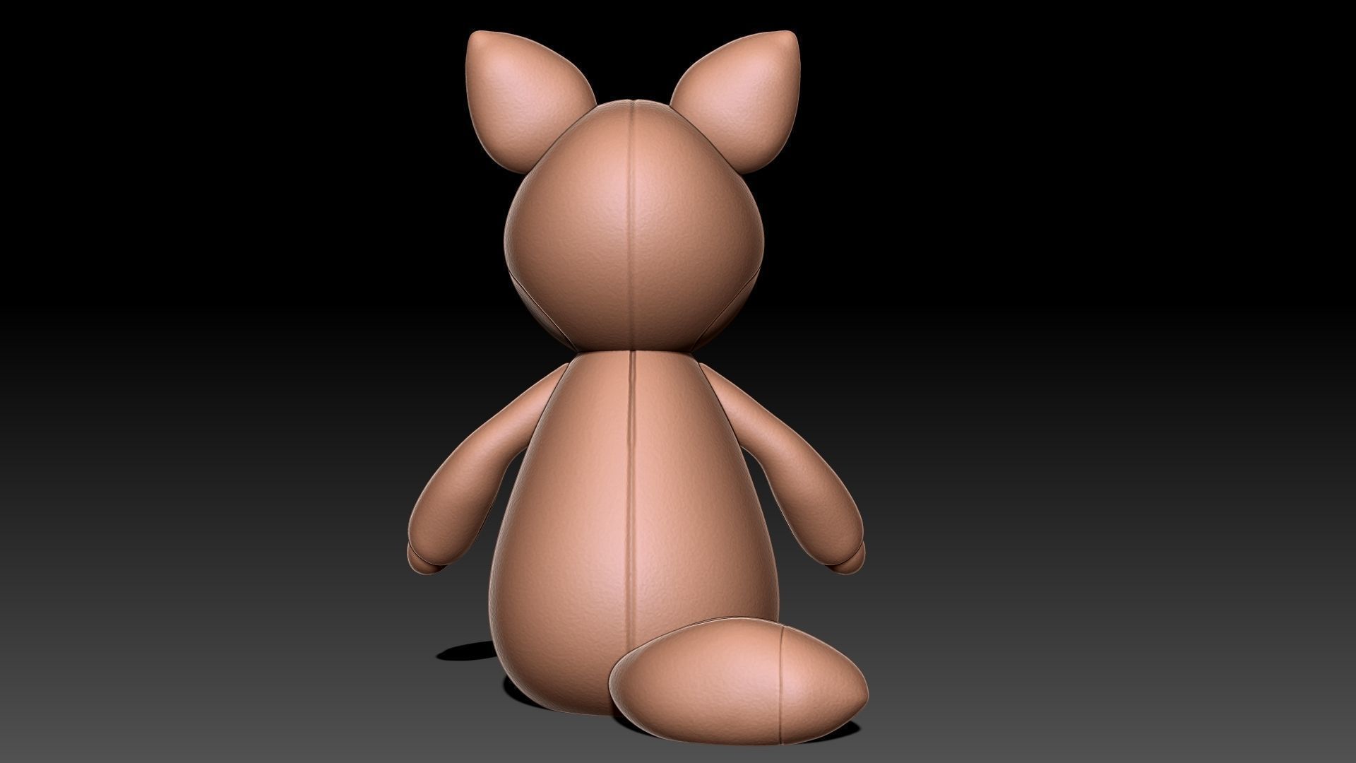 Teddybear toys 3D print model_4