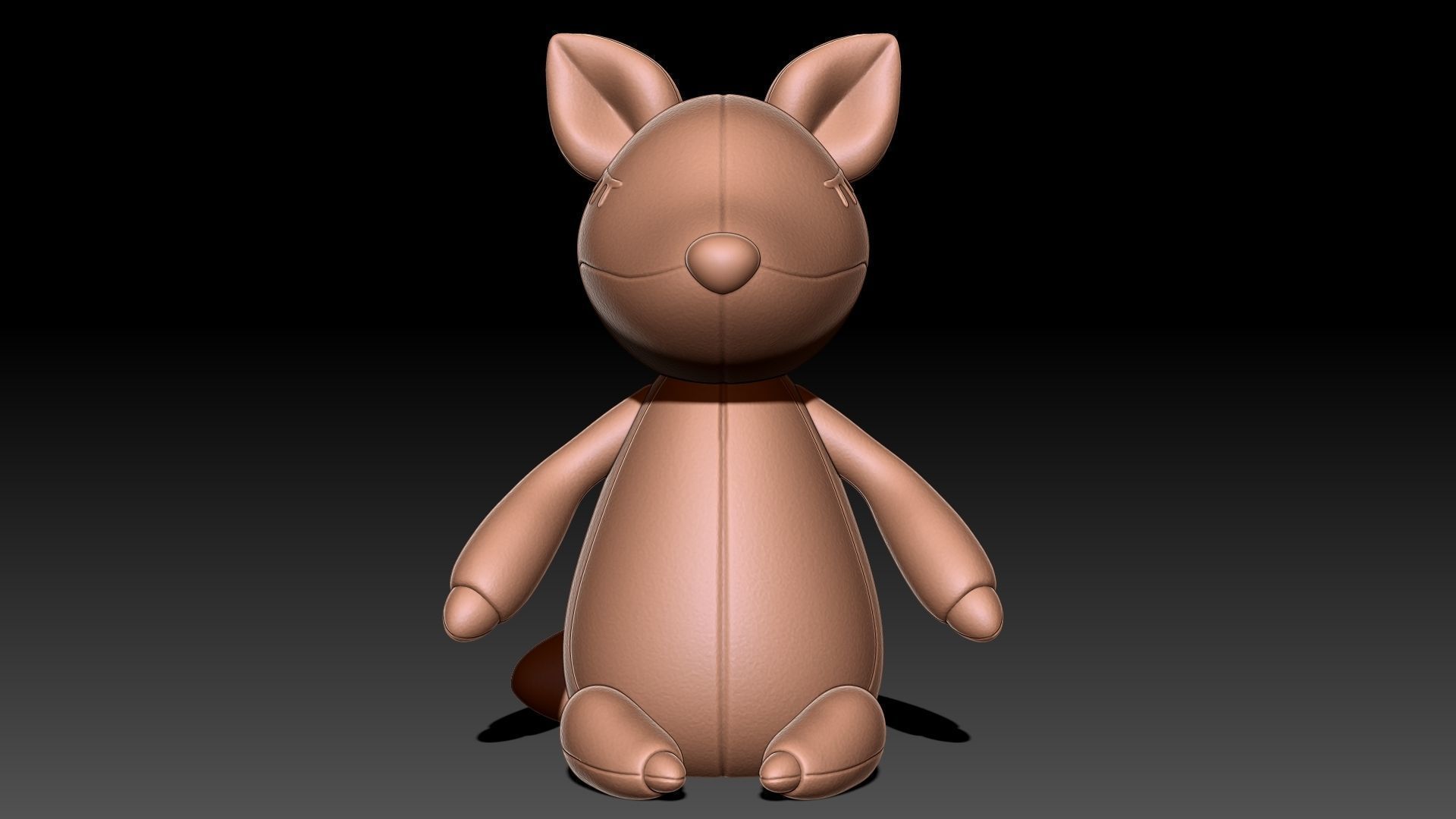 Teddybear toys 3D print model_1