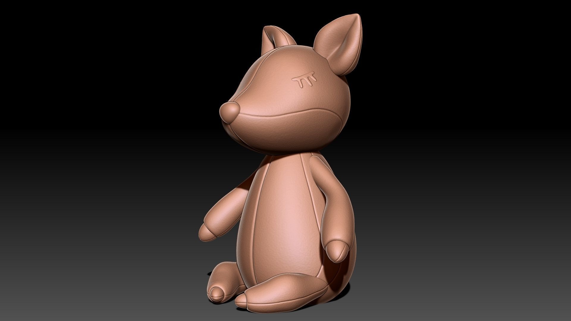 Teddybear toys 3D print model_7