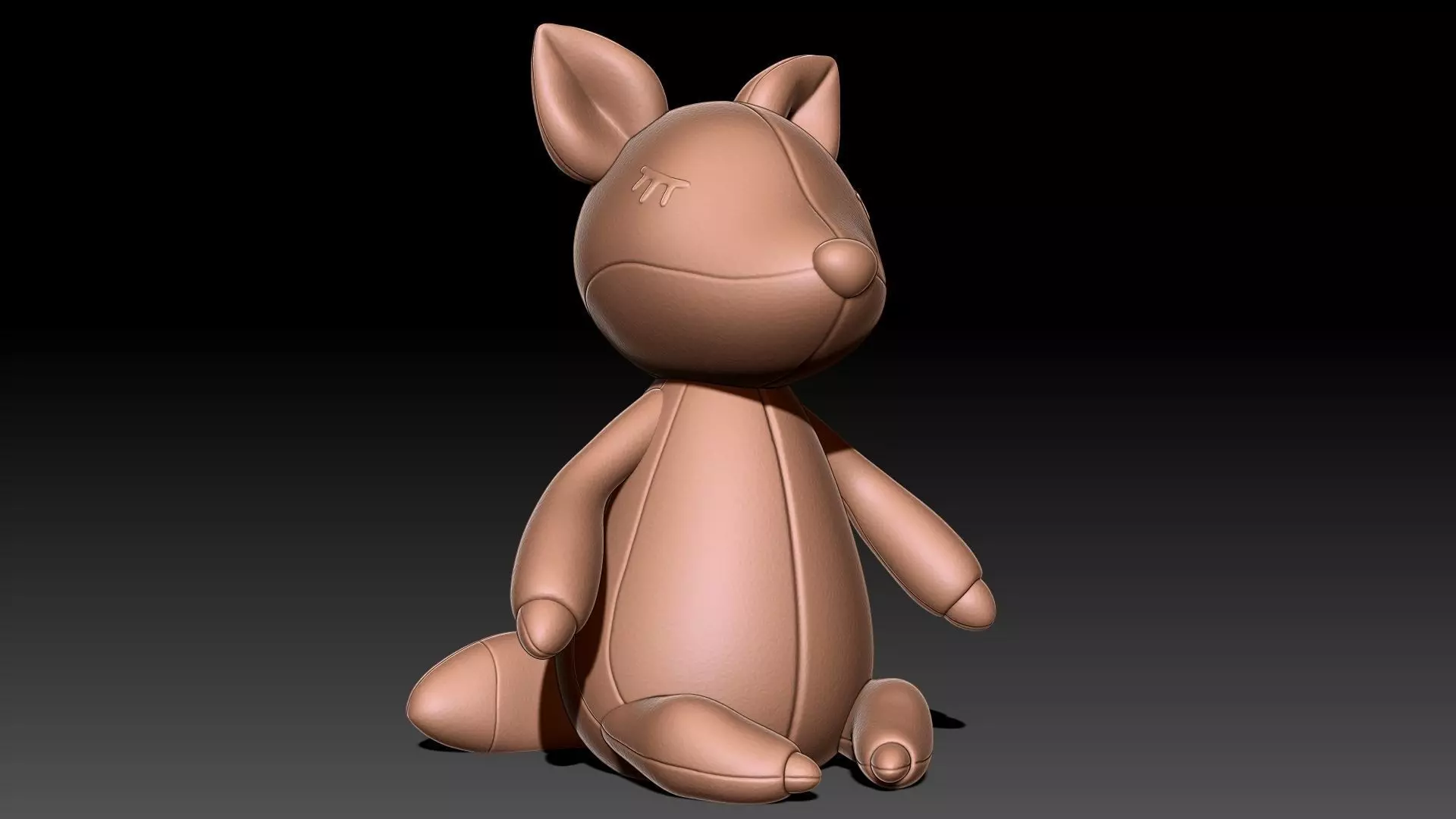 Teddybear toys 3D print model_0