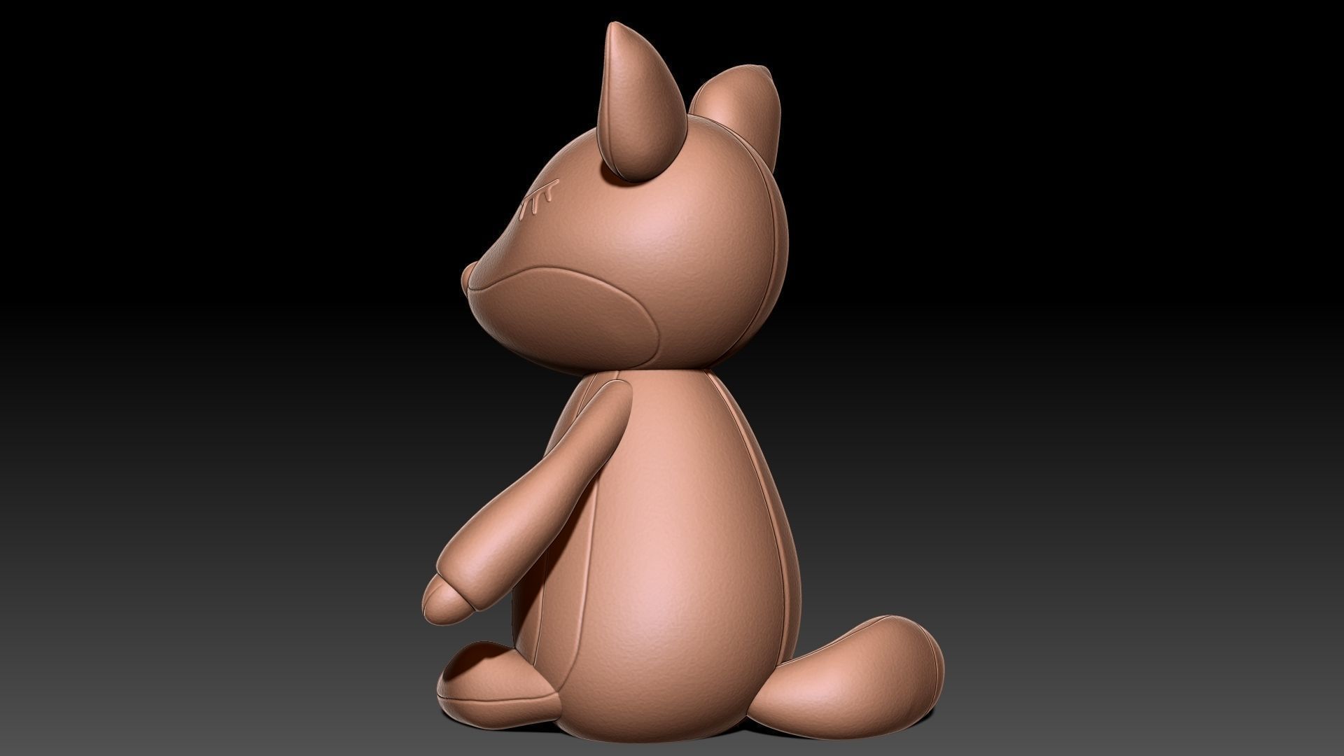 Teddybear toys 3D print model_5