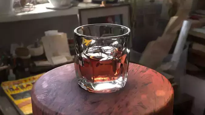 Whiskey glass