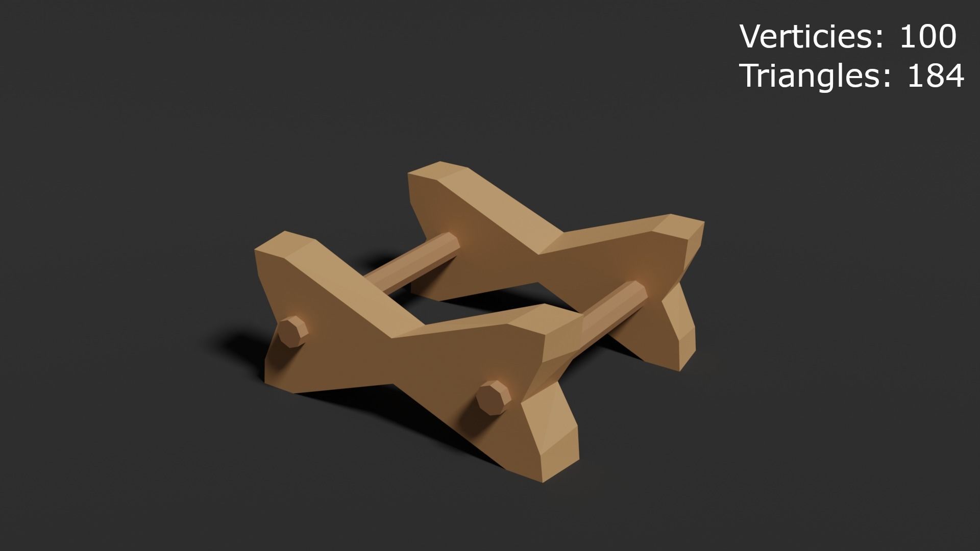 Low Poly Style Barrel Assets Low-poly 3D model_12