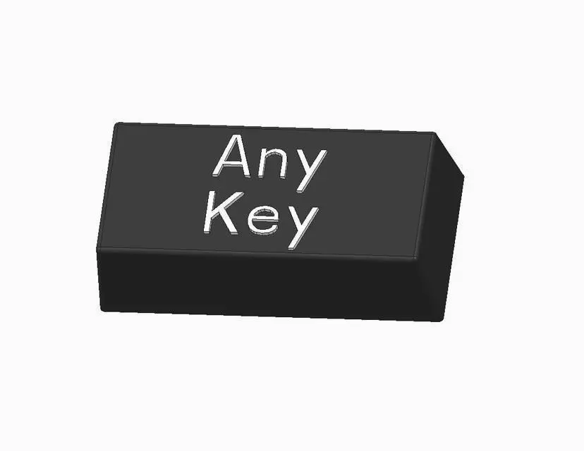 Any Key Free 3D model