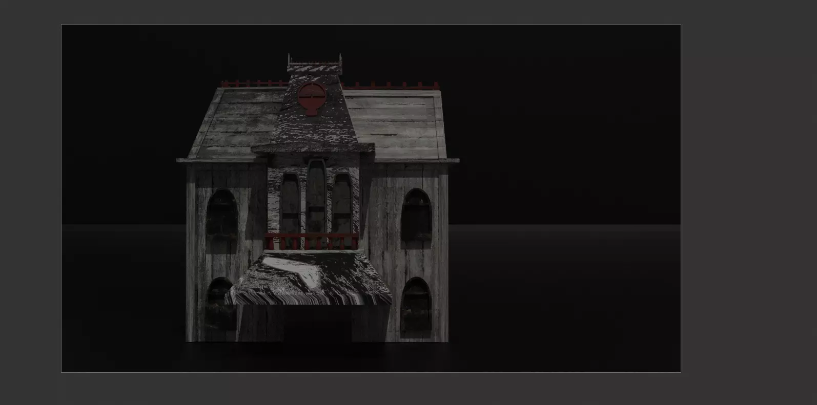 house exterior design Free 3D model_0