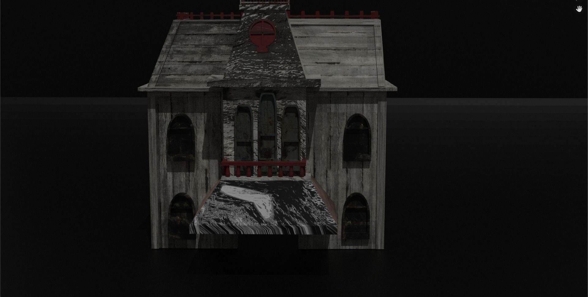 house exterior design Free 3D model_2