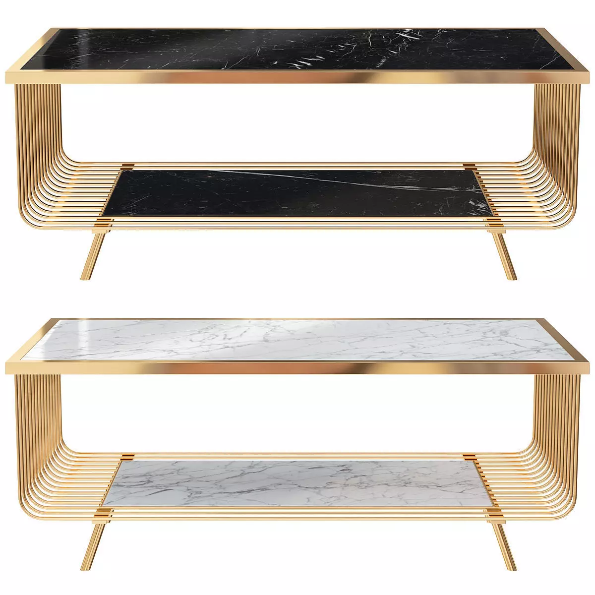 Coffee Tables Nordic 3D model_0